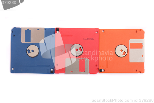 Image of floppy disks