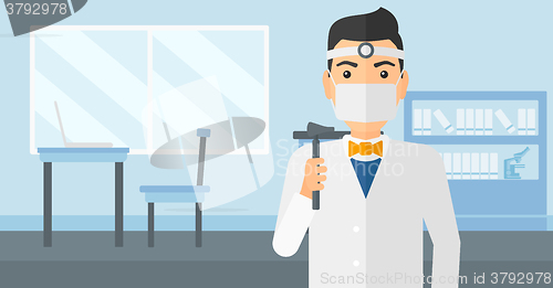 Image of Ear nose throat doctor.