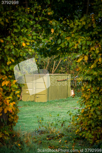 Image of Storage container in the nature