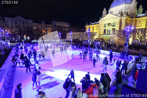 Image of Ice Park in Zagreb