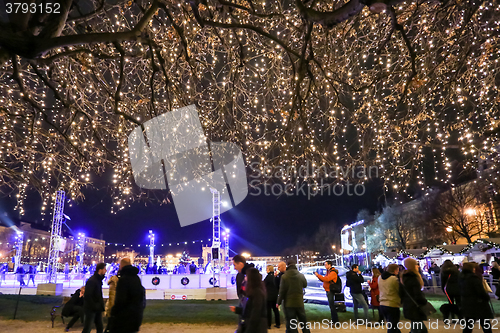 Image of Ornate Zagreb at advent time