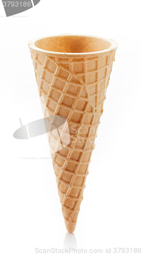 Image of empty ice cream cone