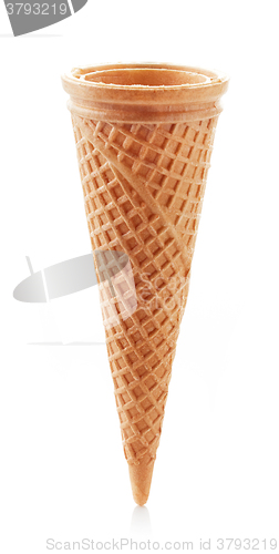 Image of empty ice cream cone