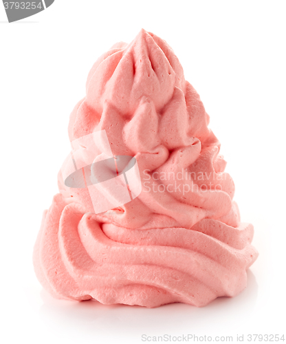 Image of pink whipped cream