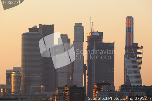 Image of Modern skyscrapers