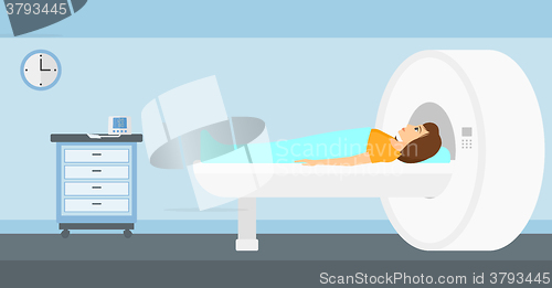 Image of Magnetic resonance imaging.