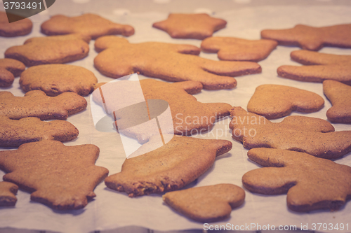 Image of Homemade cookies for christmas