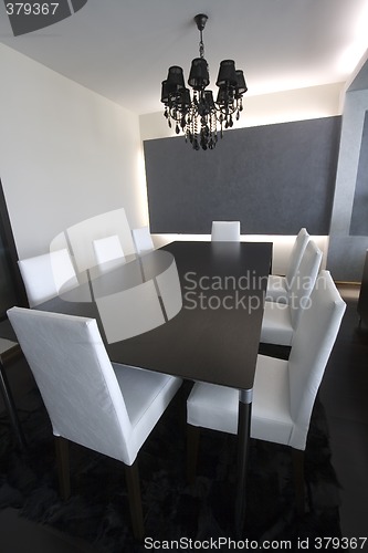 Image of Trendy Modern Dining Room