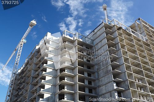 Image of Construction of building.