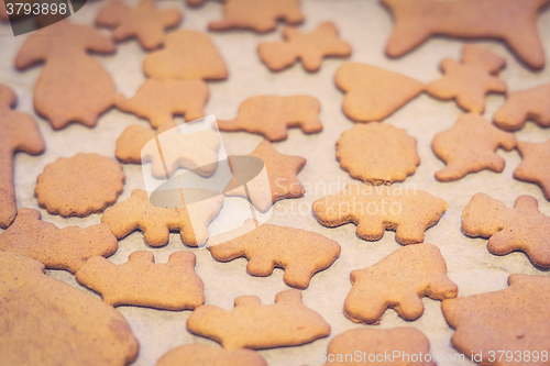 Image of Xmas cookies on a sheet