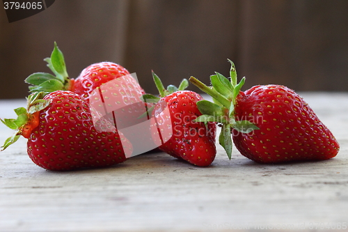 Image of Fresh strawberries