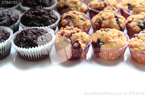 Image of fresh chocolate desserts