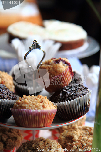 Image of fresh chocolate desserts