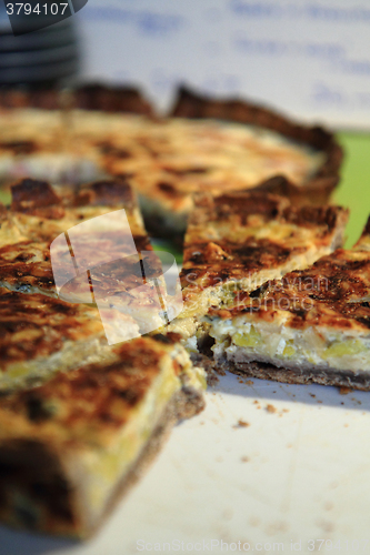 Image of quiche (food from france)