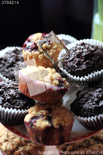 Image of fresh chocolate desserts