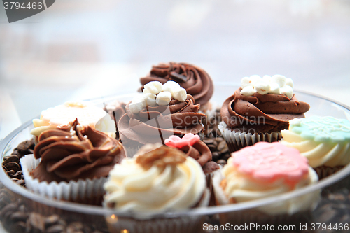 Image of fresh chocolate desserts