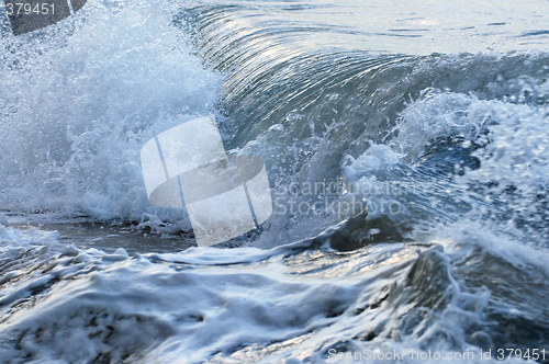 Image of Waves in stormy ocean