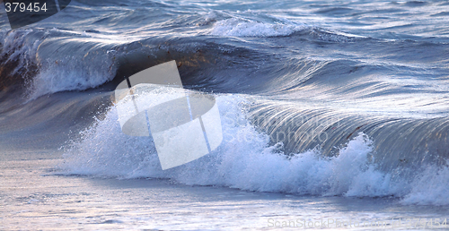 Image of Wave in stormy ocean