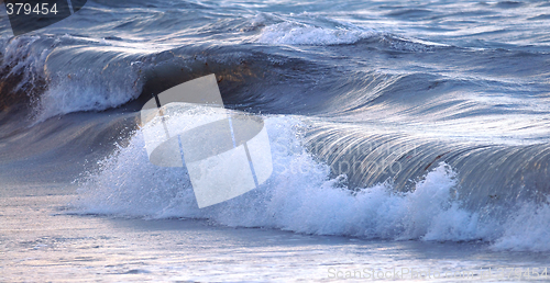 Image of Wave in stormy ocean