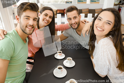 Image of A coffee with friends