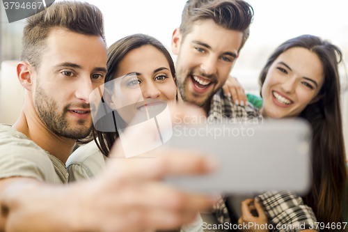 Image of A selfie with friends