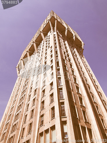 Image of Torre Velasca, Milan vintage