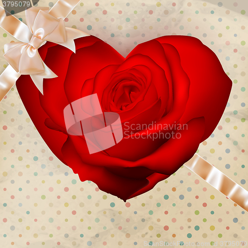 Image of Flower heart. EPS 10