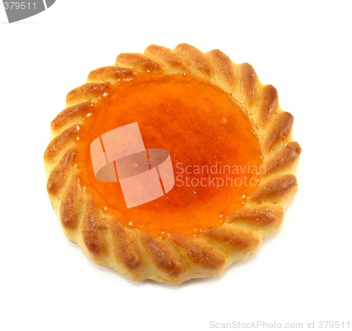 Image of small apricot tart