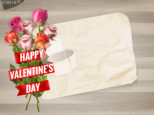 Image of Happy Valentines Day background. EPS 10