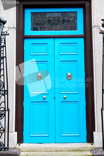 Image of  blue handle in london antique  l and light