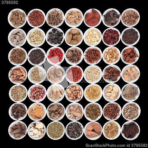 Image of Large Chinese Herbal Medicine Collection