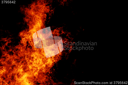 Image of Campfire flames