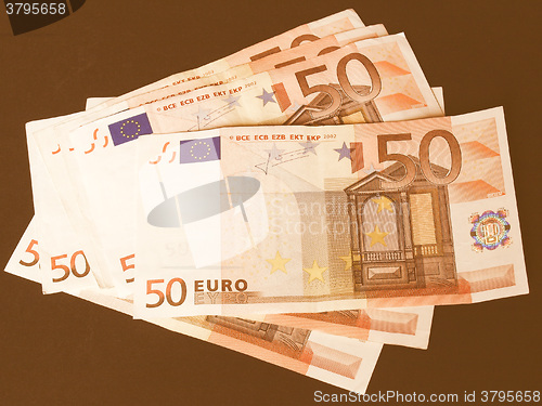 Image of  Euro note vintage