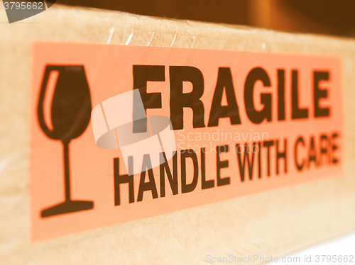 Image of  Fragile vintage