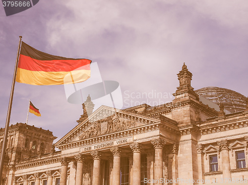 Image of Reichstag Berlin vintage