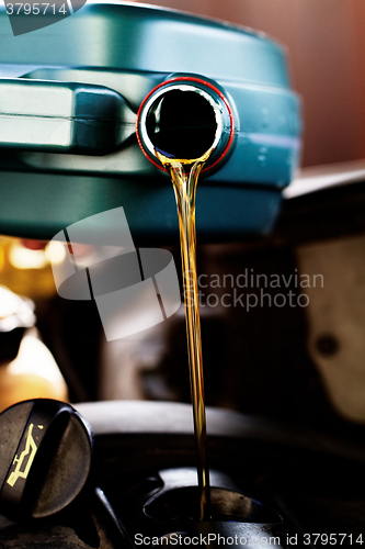 Image of Fresh motor oil