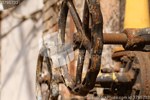 Image of Rusted valve