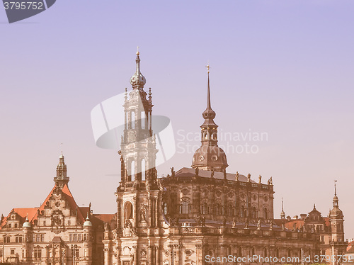 Image of Dresden Hofkirche vintage