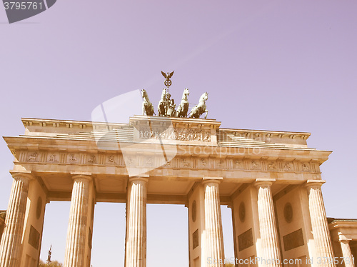 Image of Brandenburger Tor, Berlin vintage