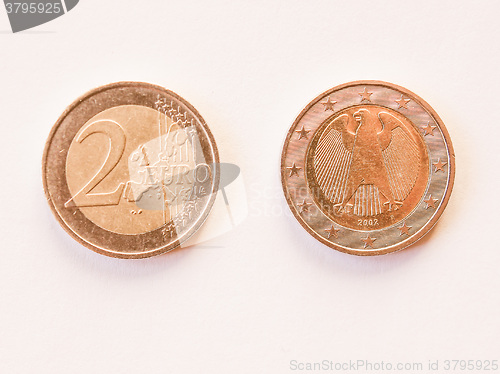 Image of  Euro coin vintage