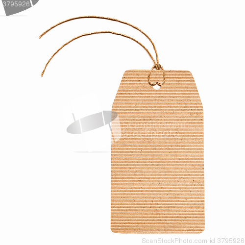 Image of  Tag label vintage
