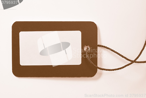 Image of  Tag label vintage