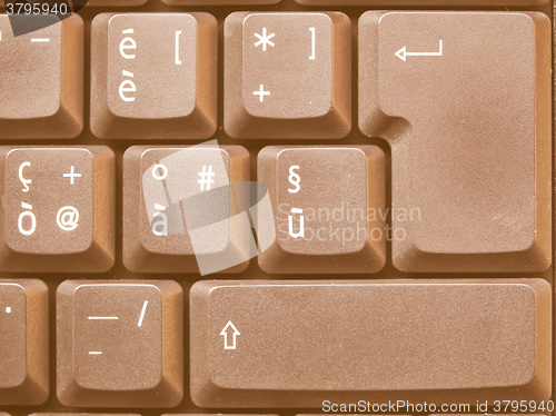 Image of  Computer keyboard vintage