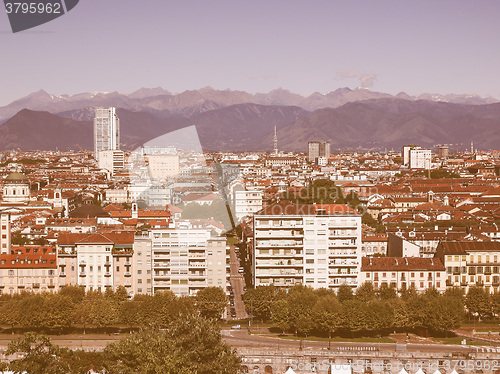Image of Turin view vintage