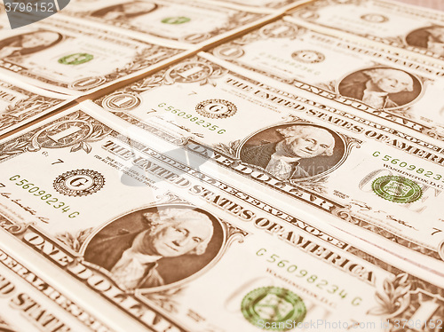 Image of  Dollar notes 1 Dollar vintage