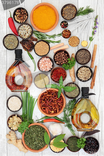 Image of Herb and Spice Selection