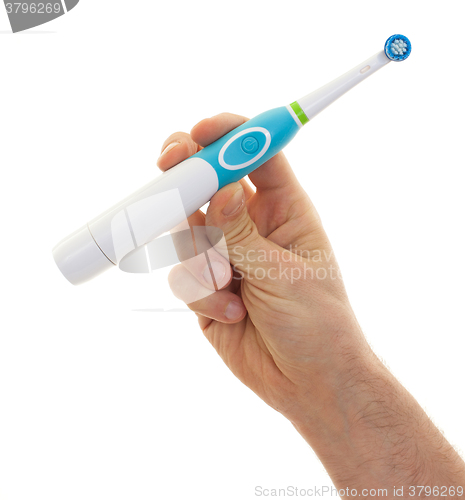 Image of Electric toothbrush isolated