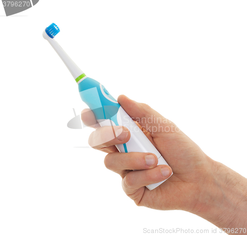 Image of Electric toothbrush isolated