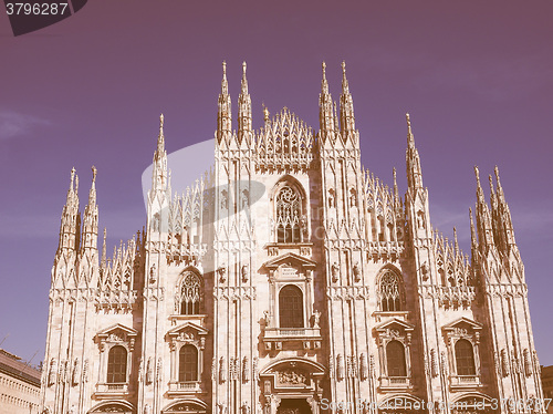 Image of Milan Cathedral vintage