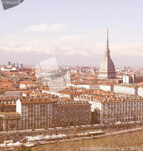 Image of Turin view vintage